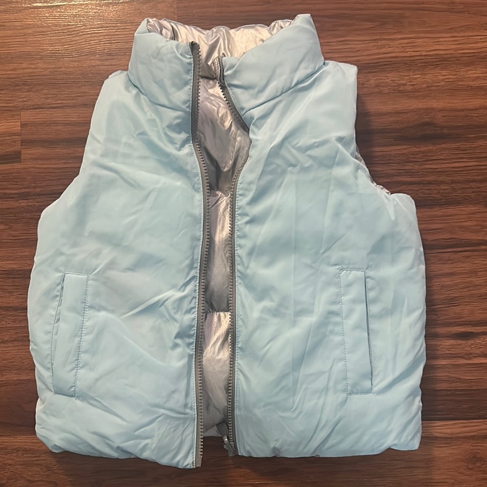 Kids Light Blue Puffer Vest